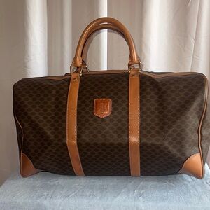 Brown Leather Travel Bag